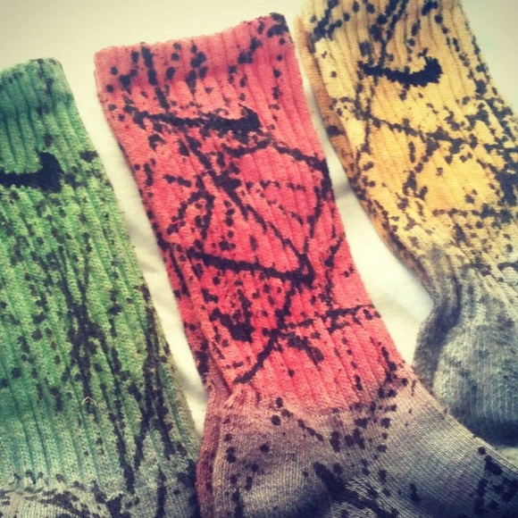 Tie Dye Nike Socks - Oakapparel - Picture 4 of 5